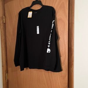 Carhartt black long sleeve shirt. Size XL